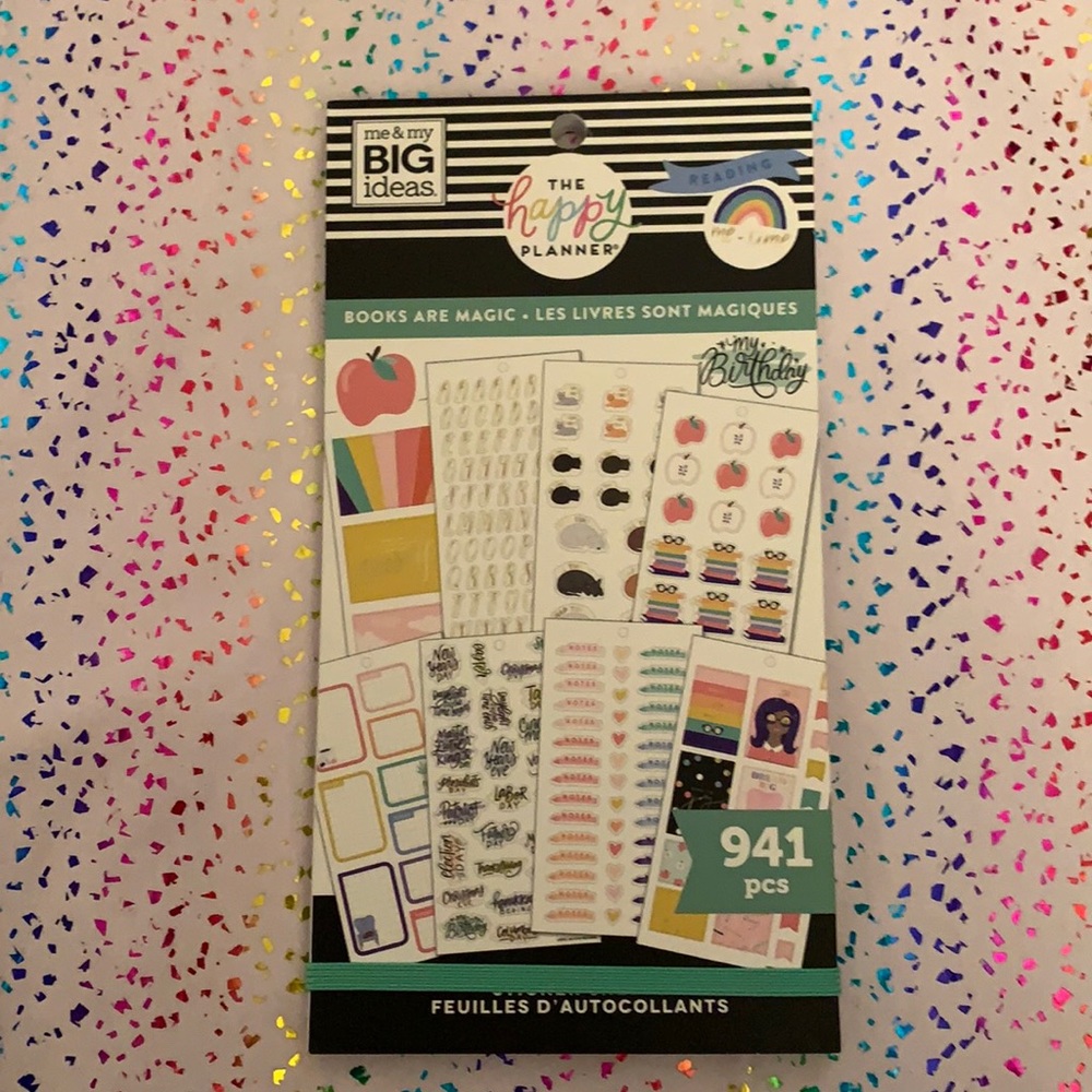 Stickers Books are Magic for Student-planner,journaling,scrapbooking-MMBI 941pcs